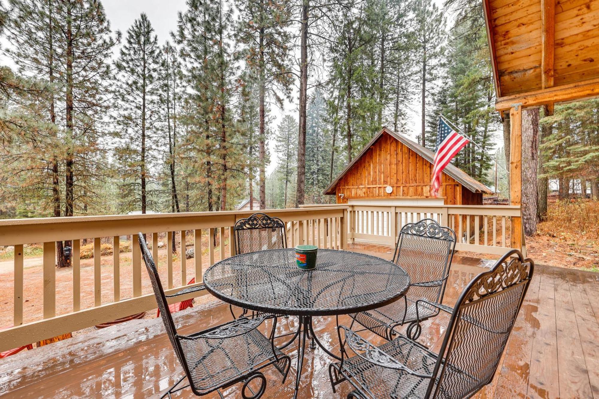 Peaceful Garden Valley Cabin With Private Deck! Crouch Zewnętrze zdjęcie