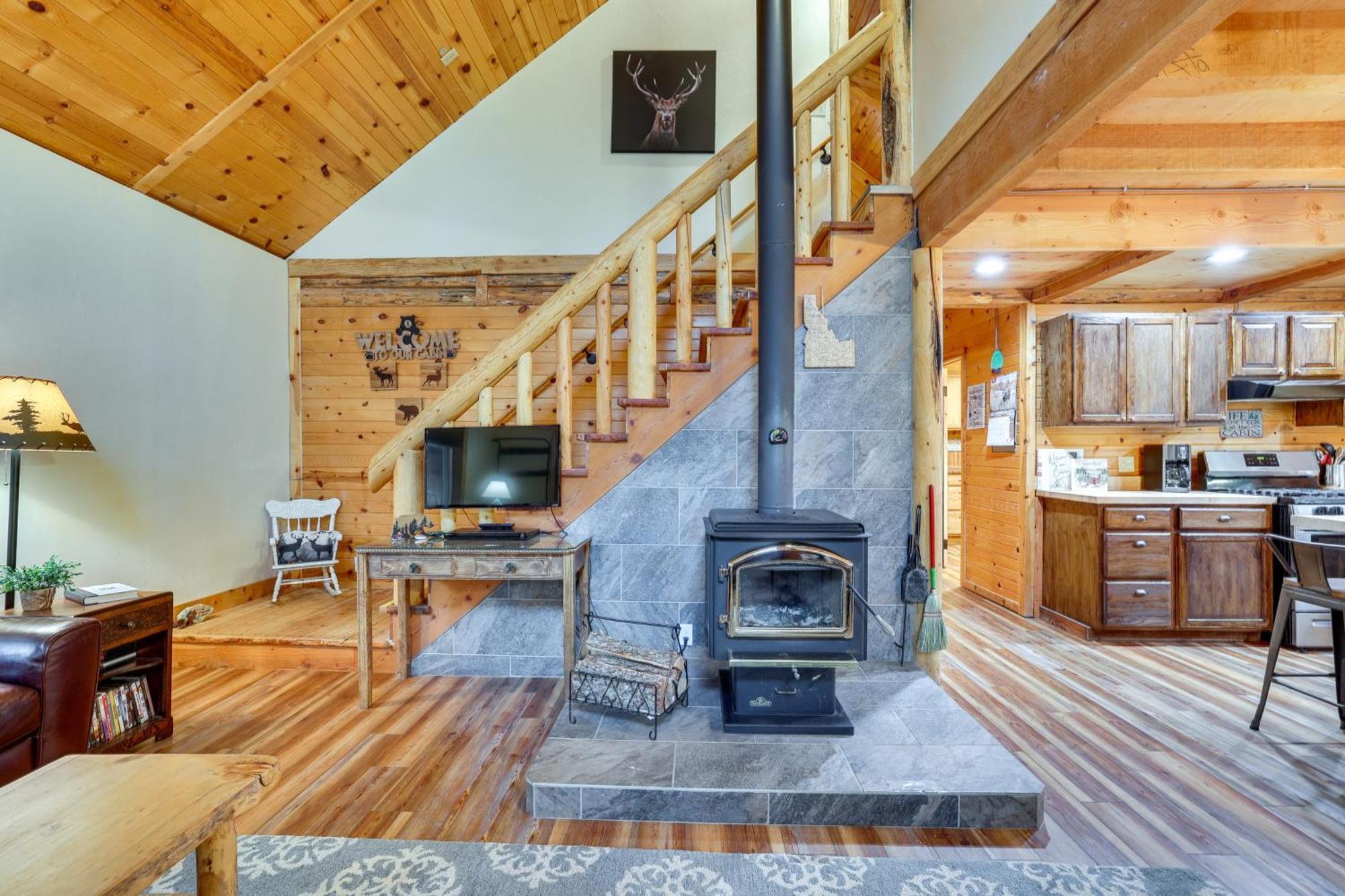 Peaceful Garden Valley Cabin With Private Deck! Crouch Zewnętrze zdjęcie