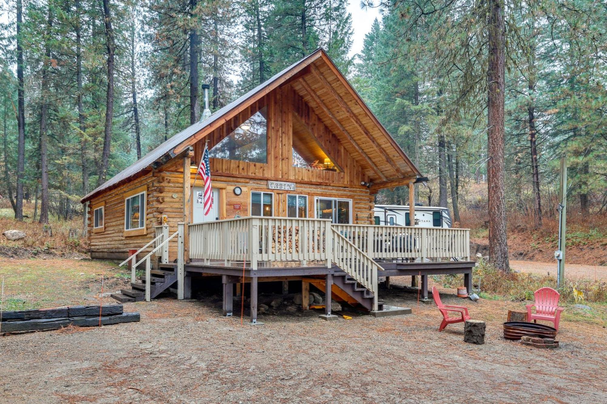 Peaceful Garden Valley Cabin With Private Deck! Crouch Zewnętrze zdjęcie